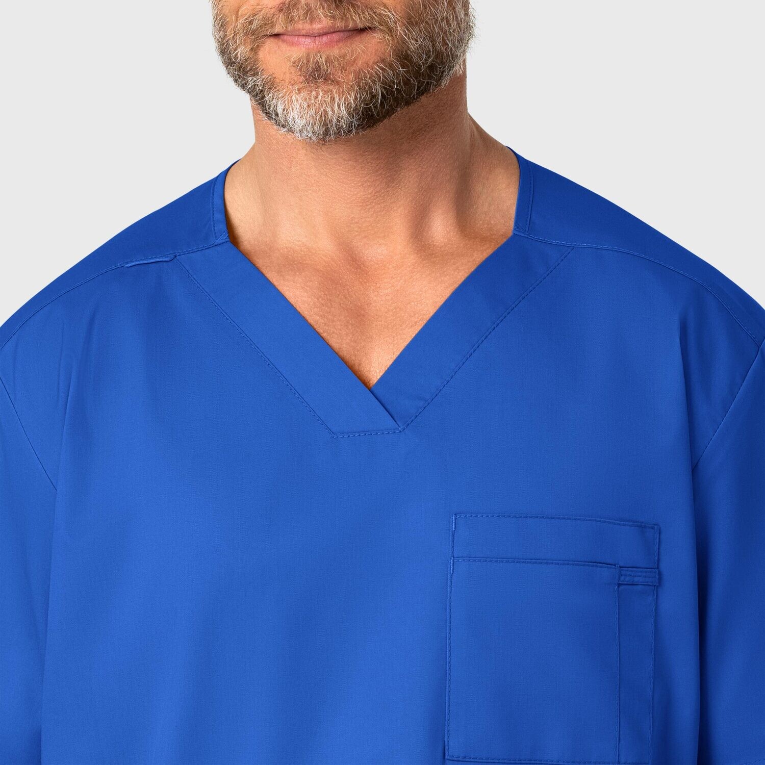 Casacca uomo 103 scollo a V royal blue
