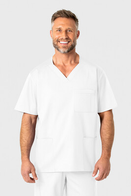 Casacca uomo 103 scollo a V white