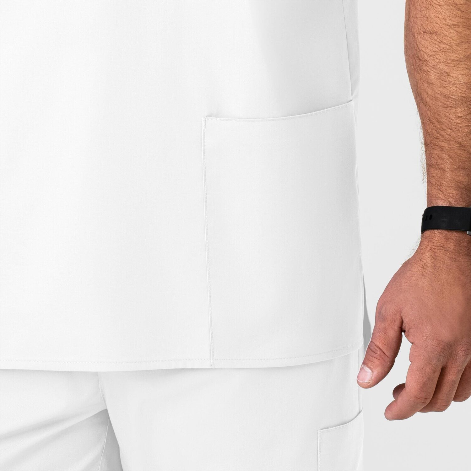 Casacca uomo 103 scollo a V white