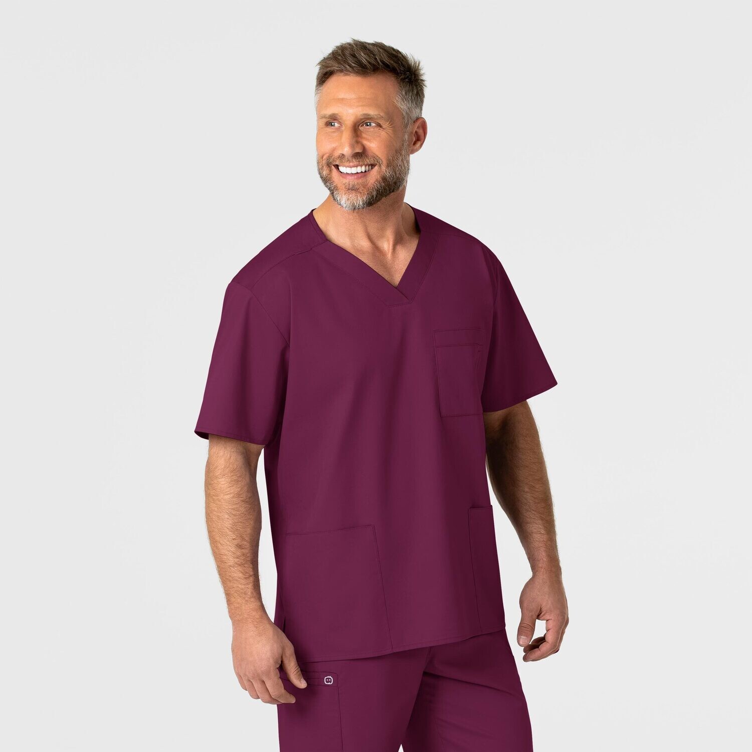 Casacca uomo 103 scollo a V wine