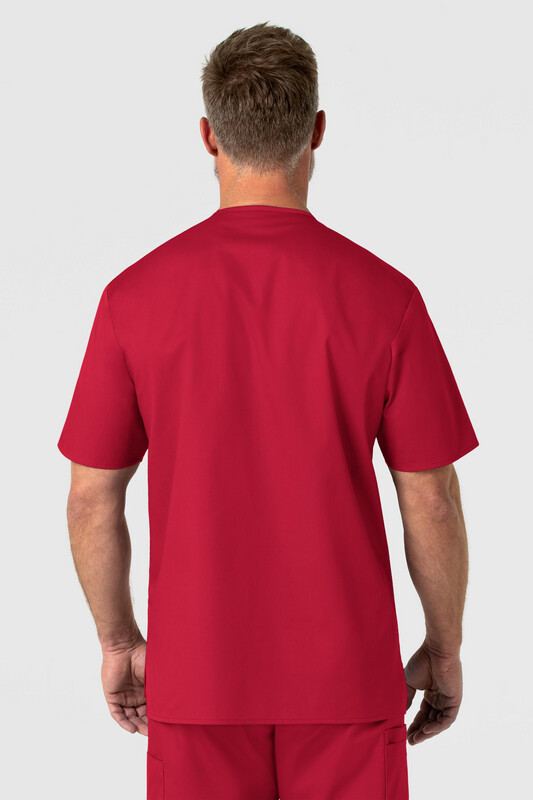 Casacca uomo 103 scollo a V red
