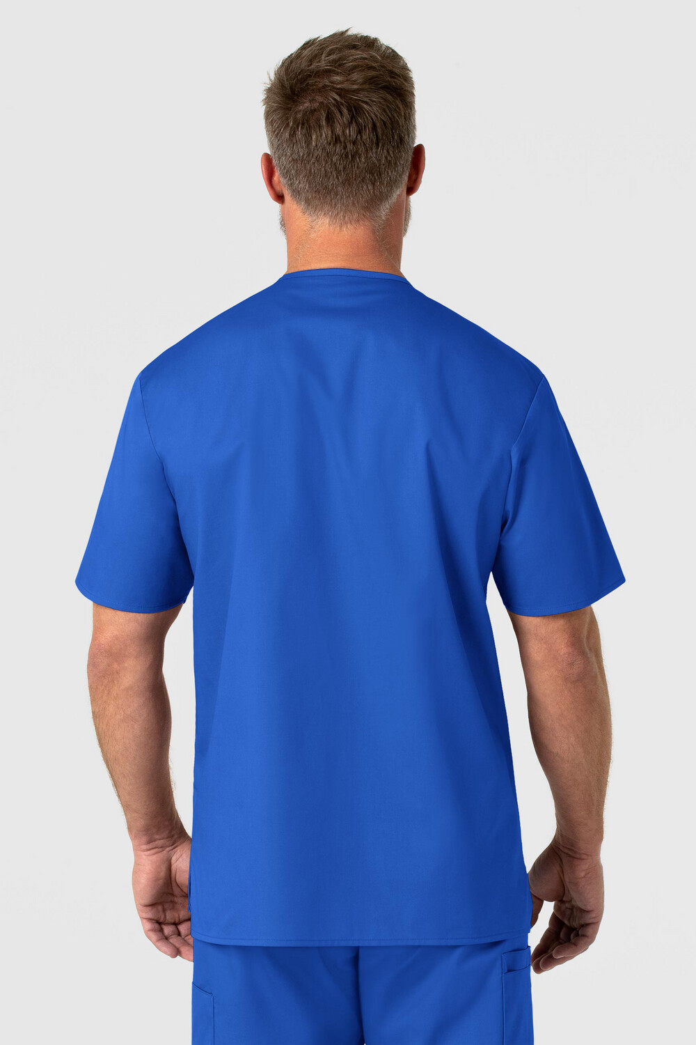 Casacca uomo 103 scollo a V royal blue