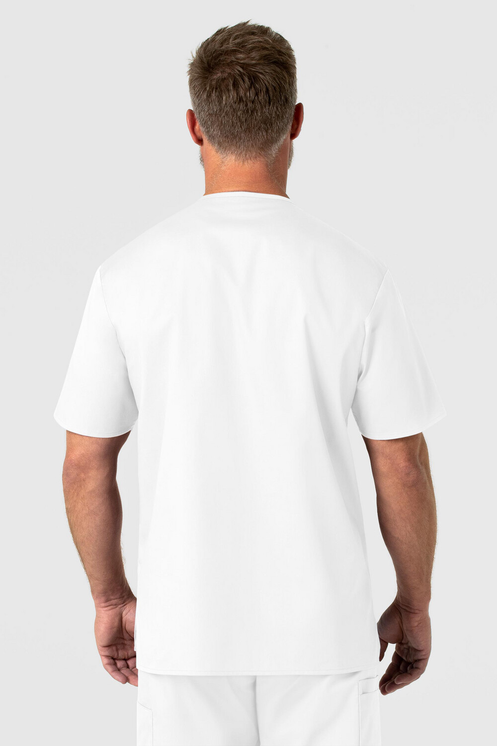 Casacca uomo 103 scollo a V white