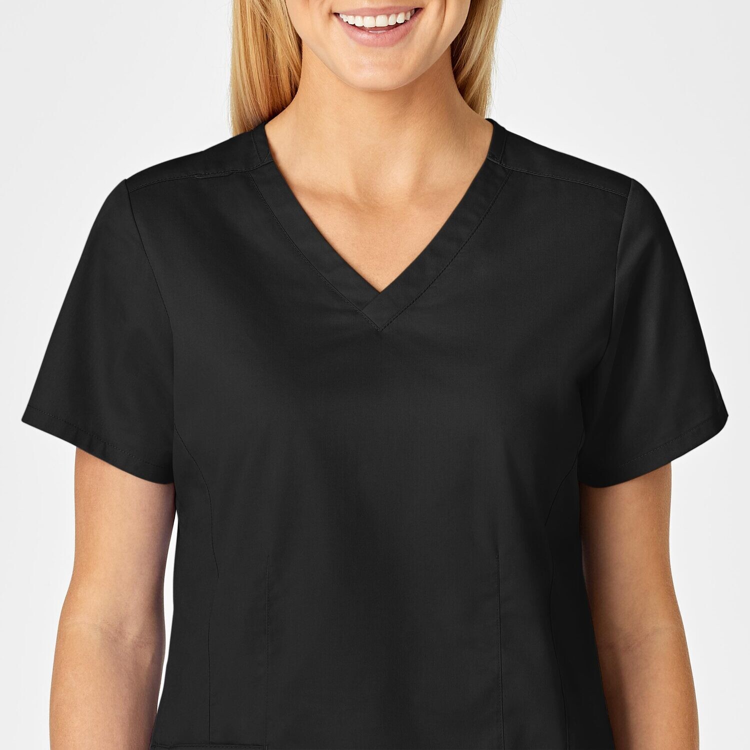 Casacca donna 105 scollo a V black