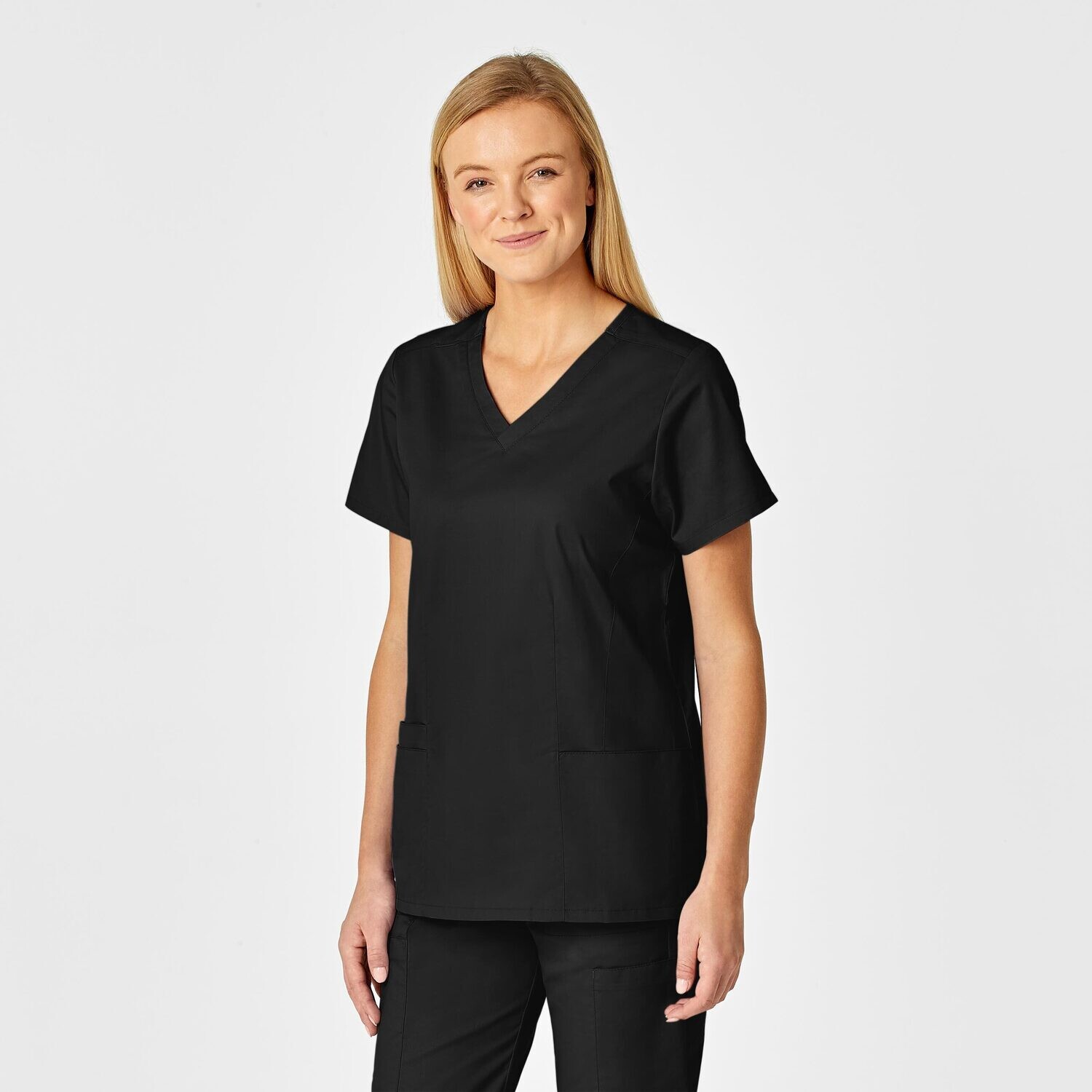 Casacca donna 105 scollo a V black