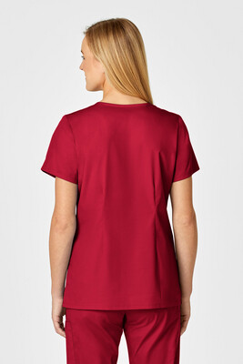 Casacca donna 105 scollo a V red