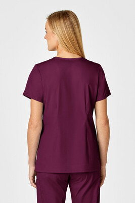 Casacca donna 105 scollo a V wine