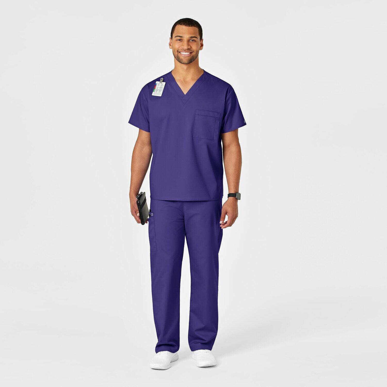 Pantalone unisex 500 grape