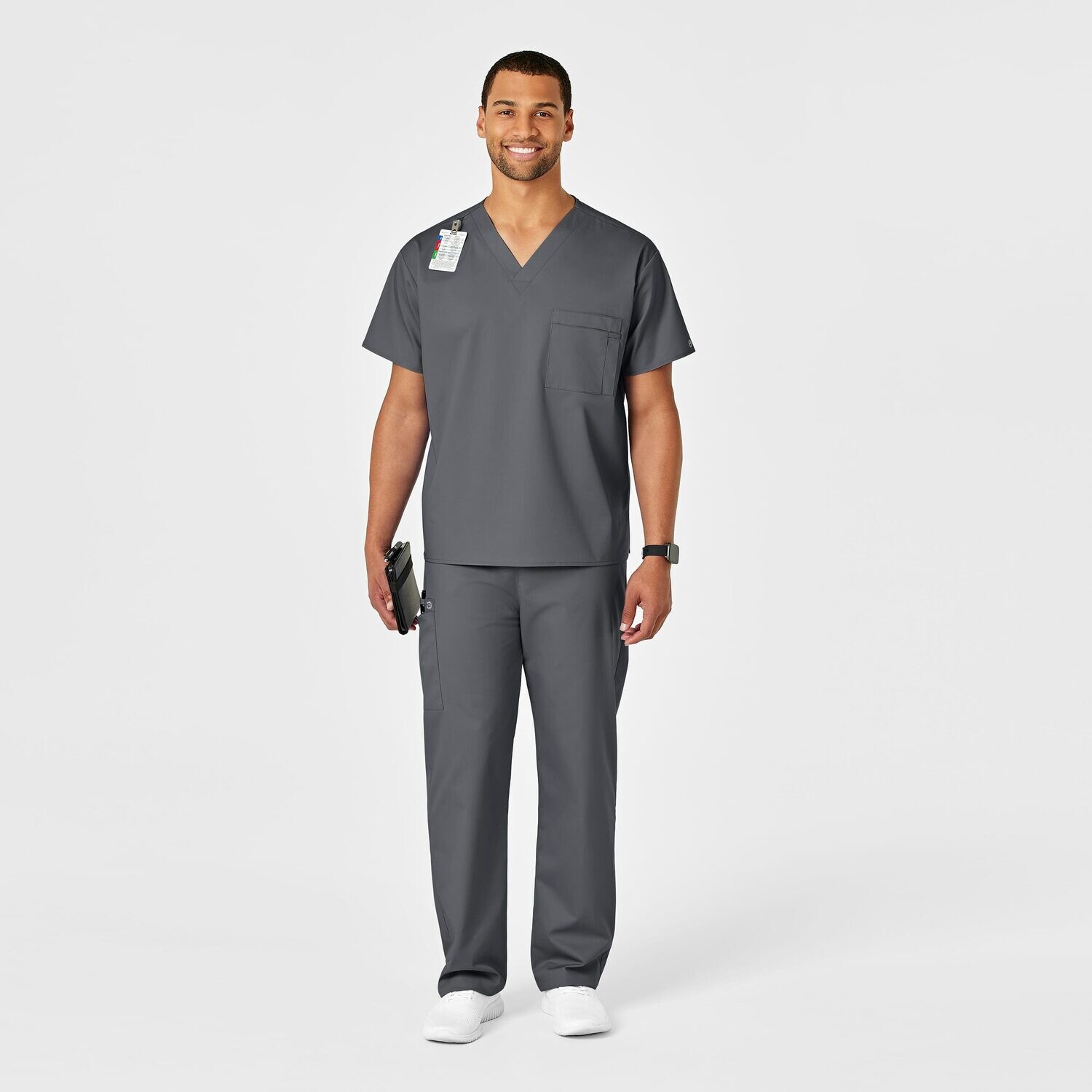 Pantalone unisex 500 pewter