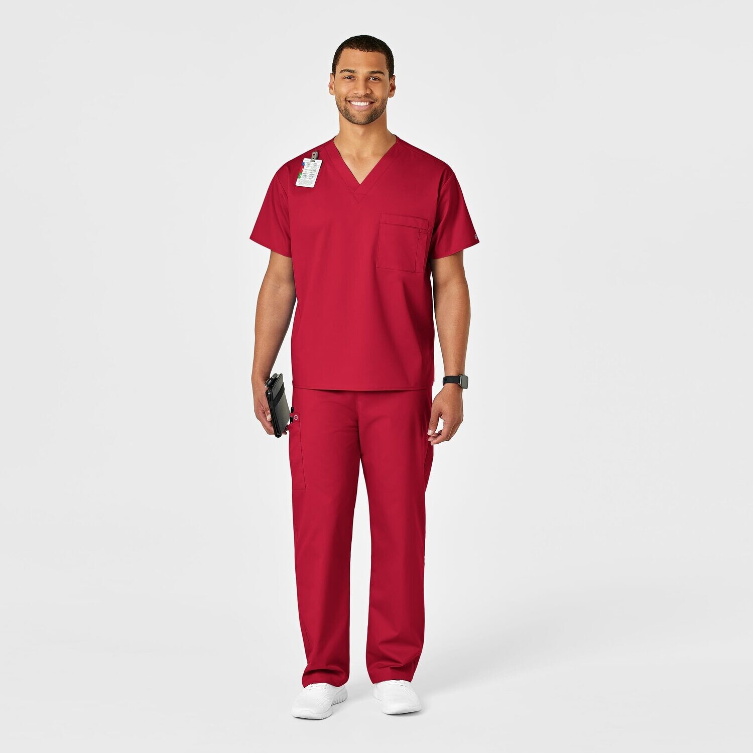 Pantalone unisex 500 red