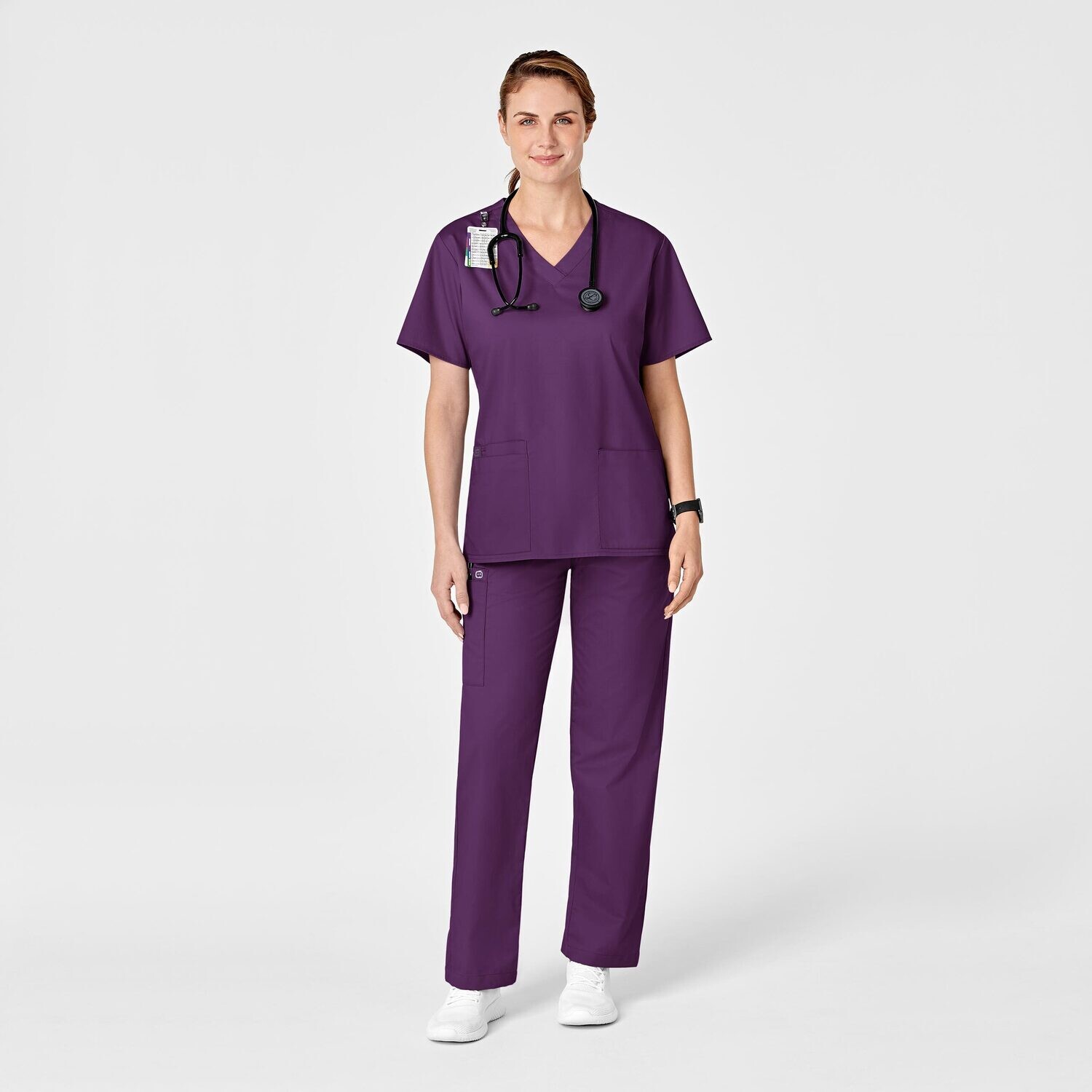 Pantalone donna 501 eggplant