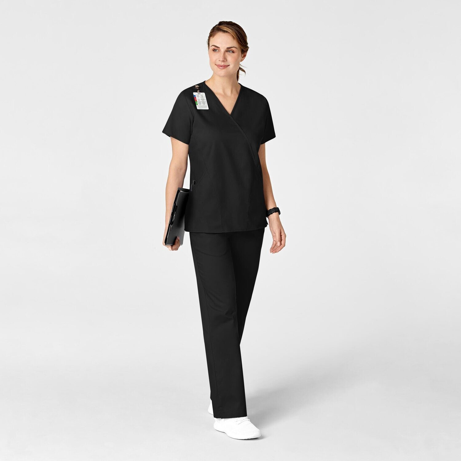 Pantalone donna 502 svasato black