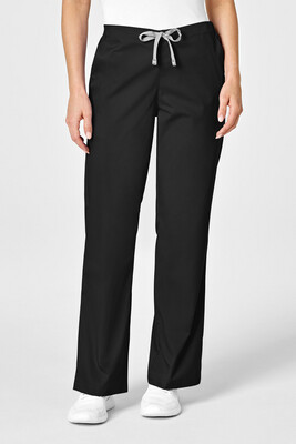 Pantalone donna 502 svasato black