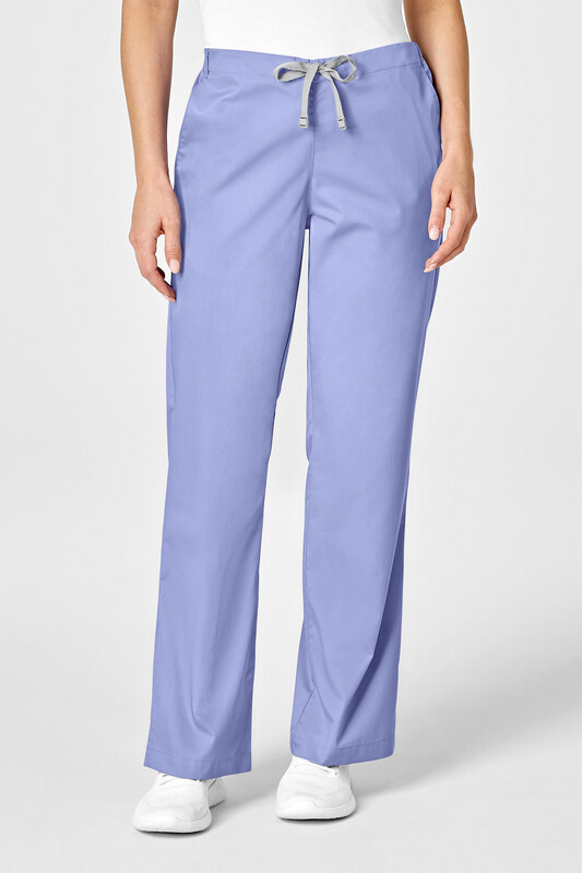 Pantalone donna 502 svasato ceil blue
