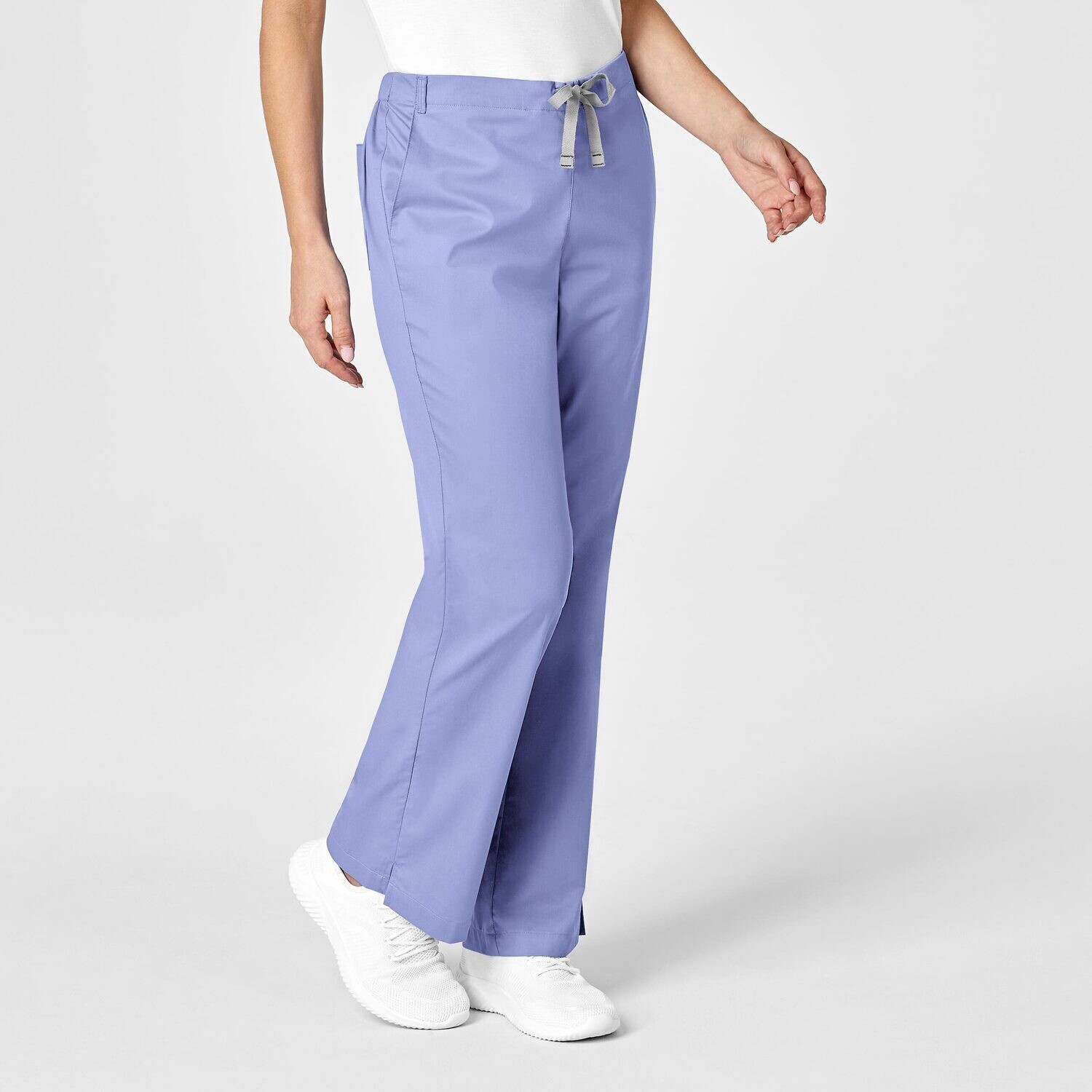 Pantalone donna 502 svasato ceil blue