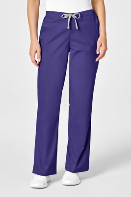 Pantalone donna 502 svasato grape