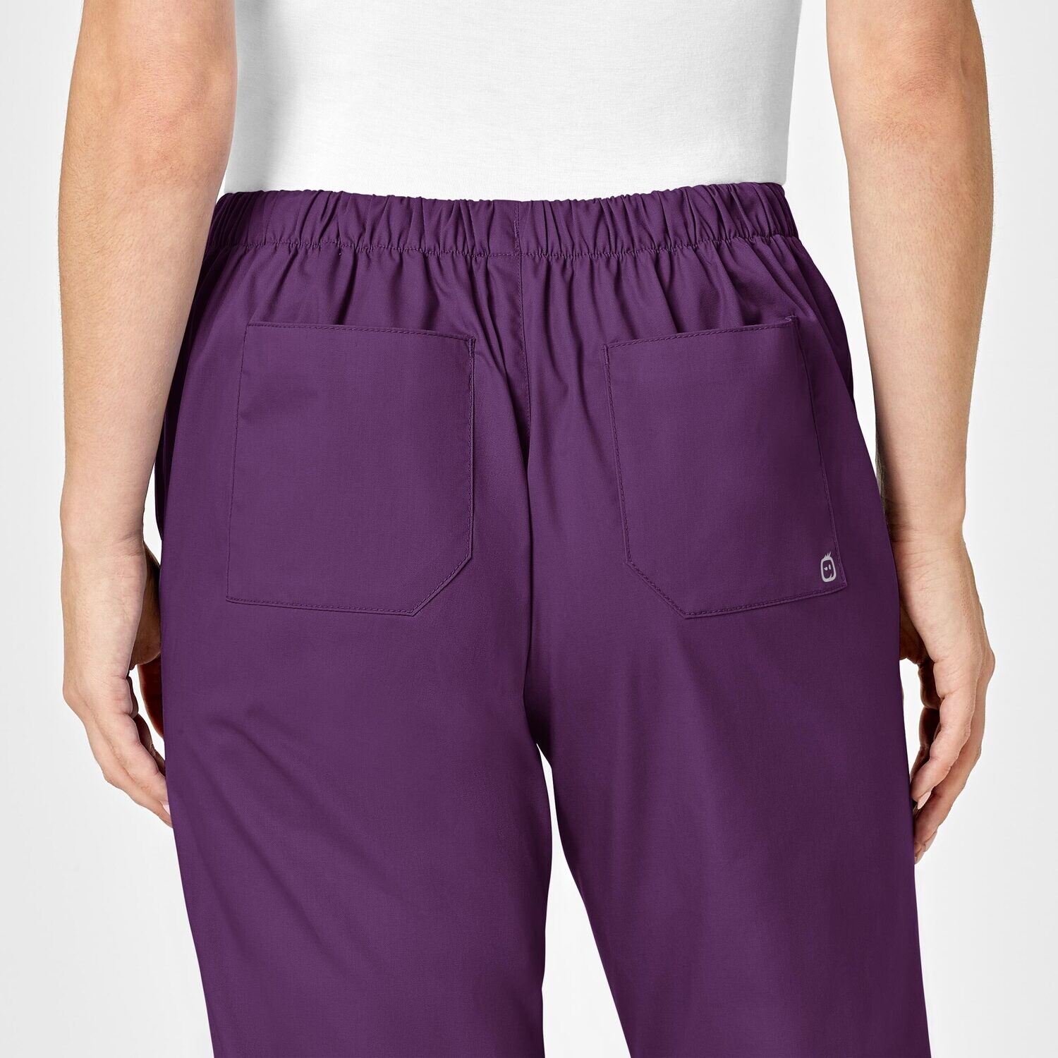 Pantalone donna 502 svasato eggplant
