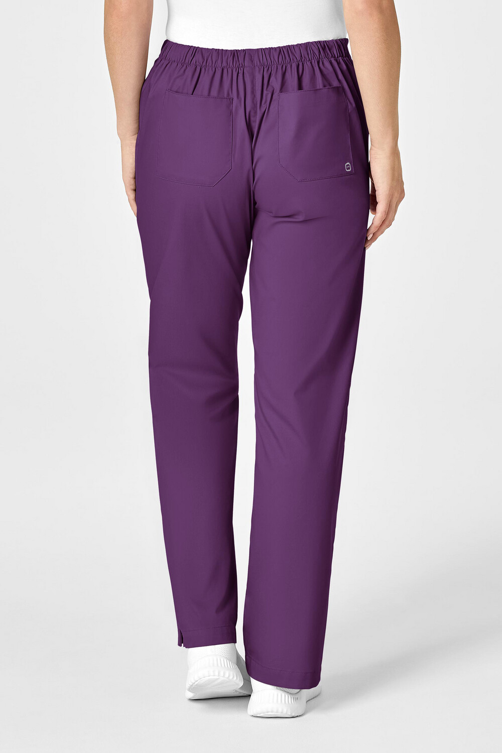 Pantalone donna 502 svasato eggplant
