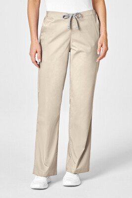 Pantalone donna 502 svasato khaki