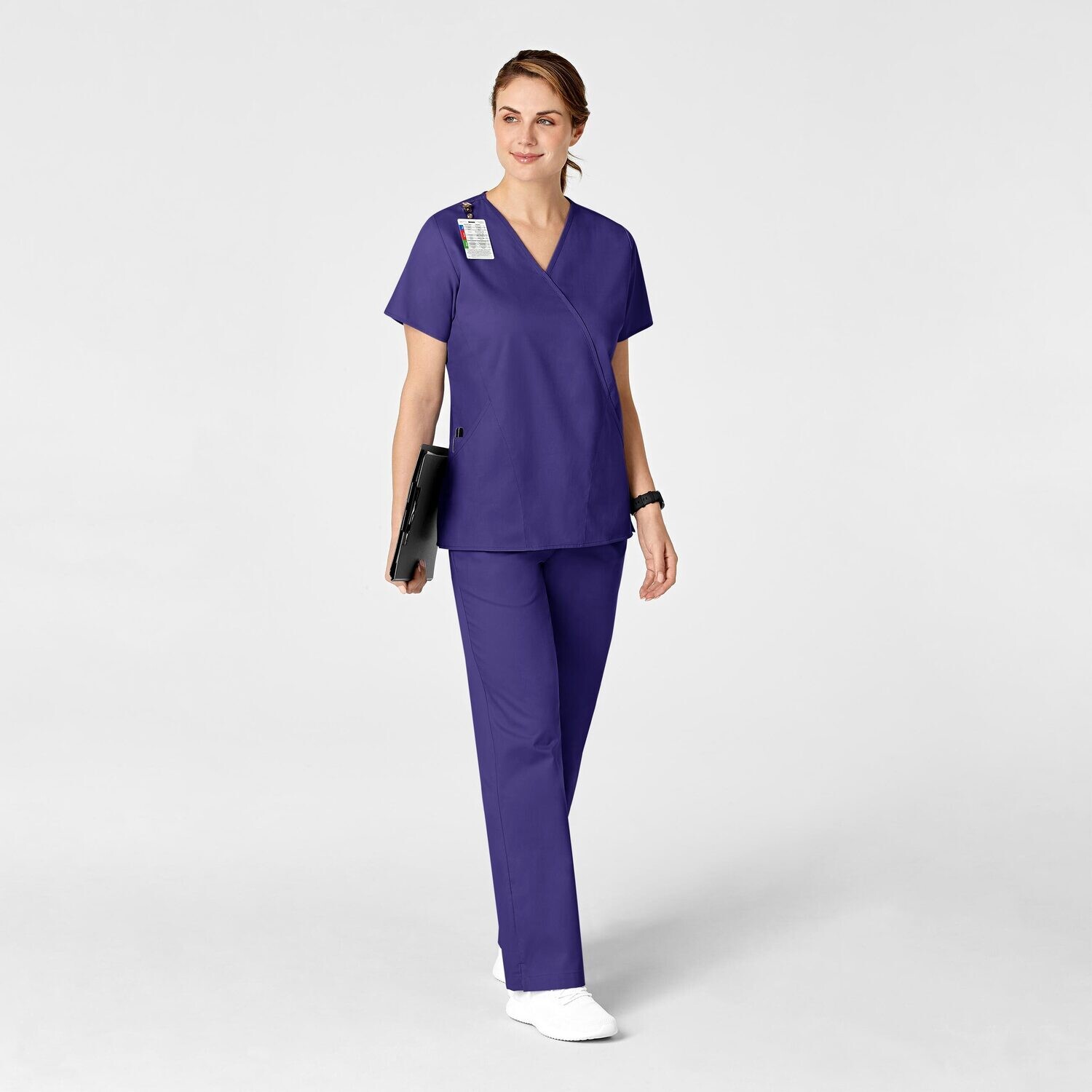 Pantalone donna 502 svasato grape