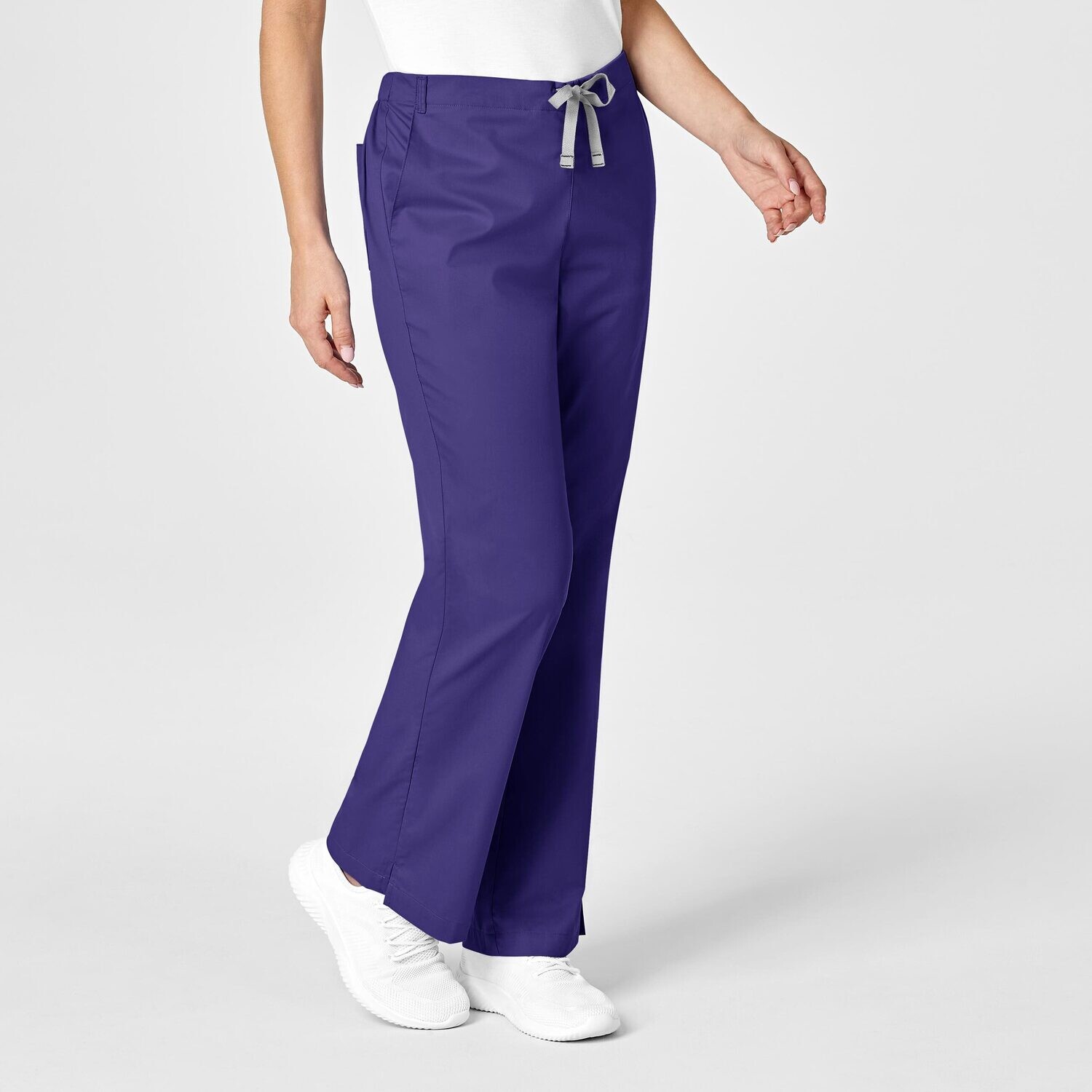 Pantalone donna 502 svasato grape