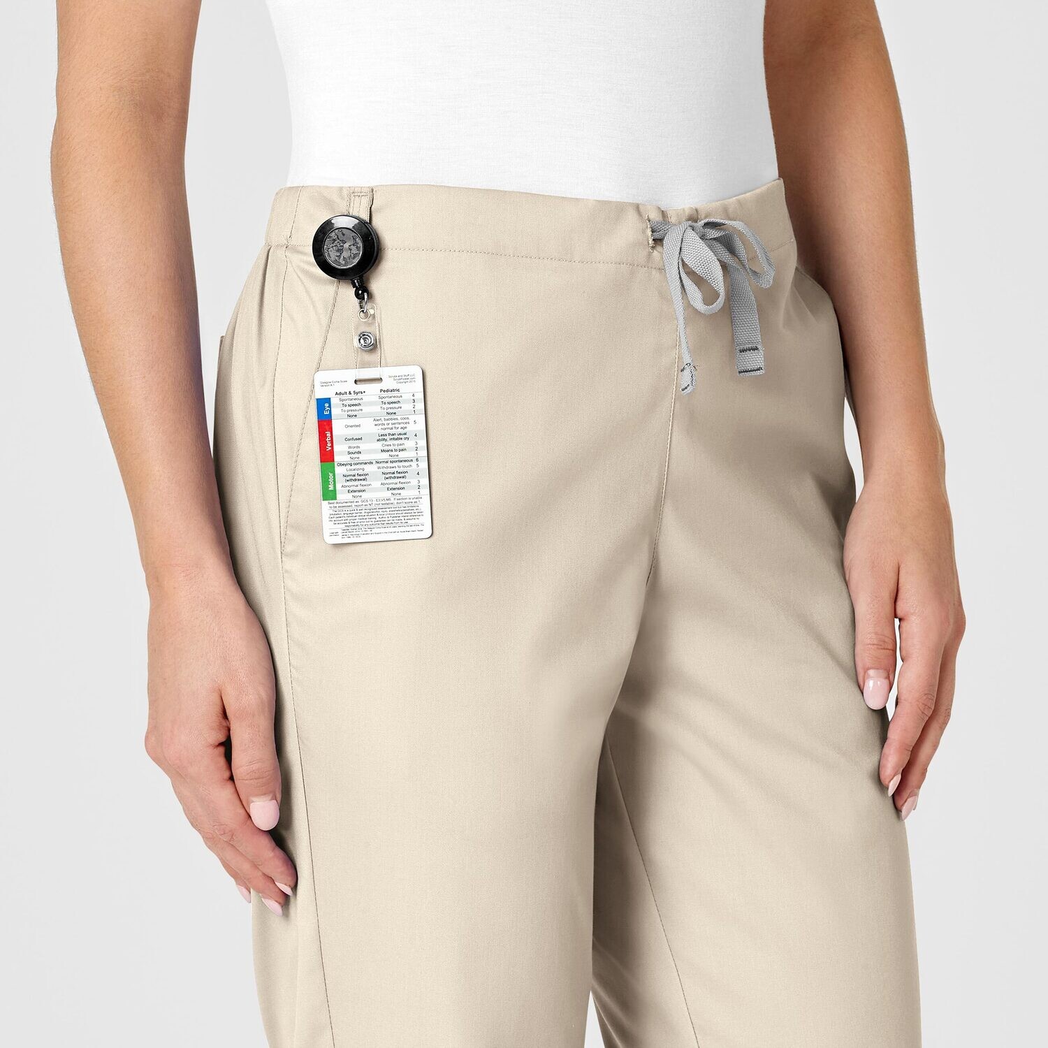 Pantalone donna 502 svasato khaki