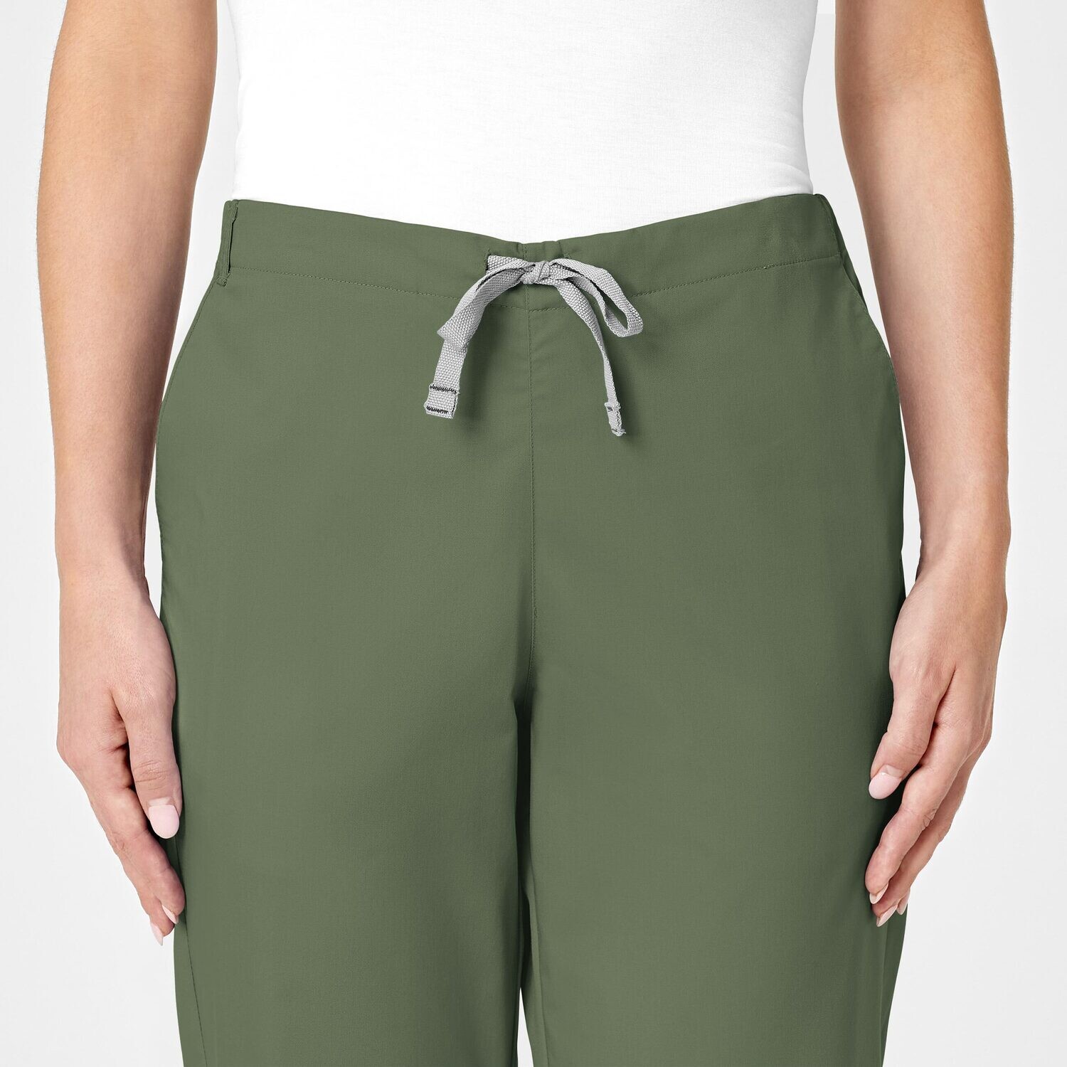 Pantalone donna 502 svasato olive
