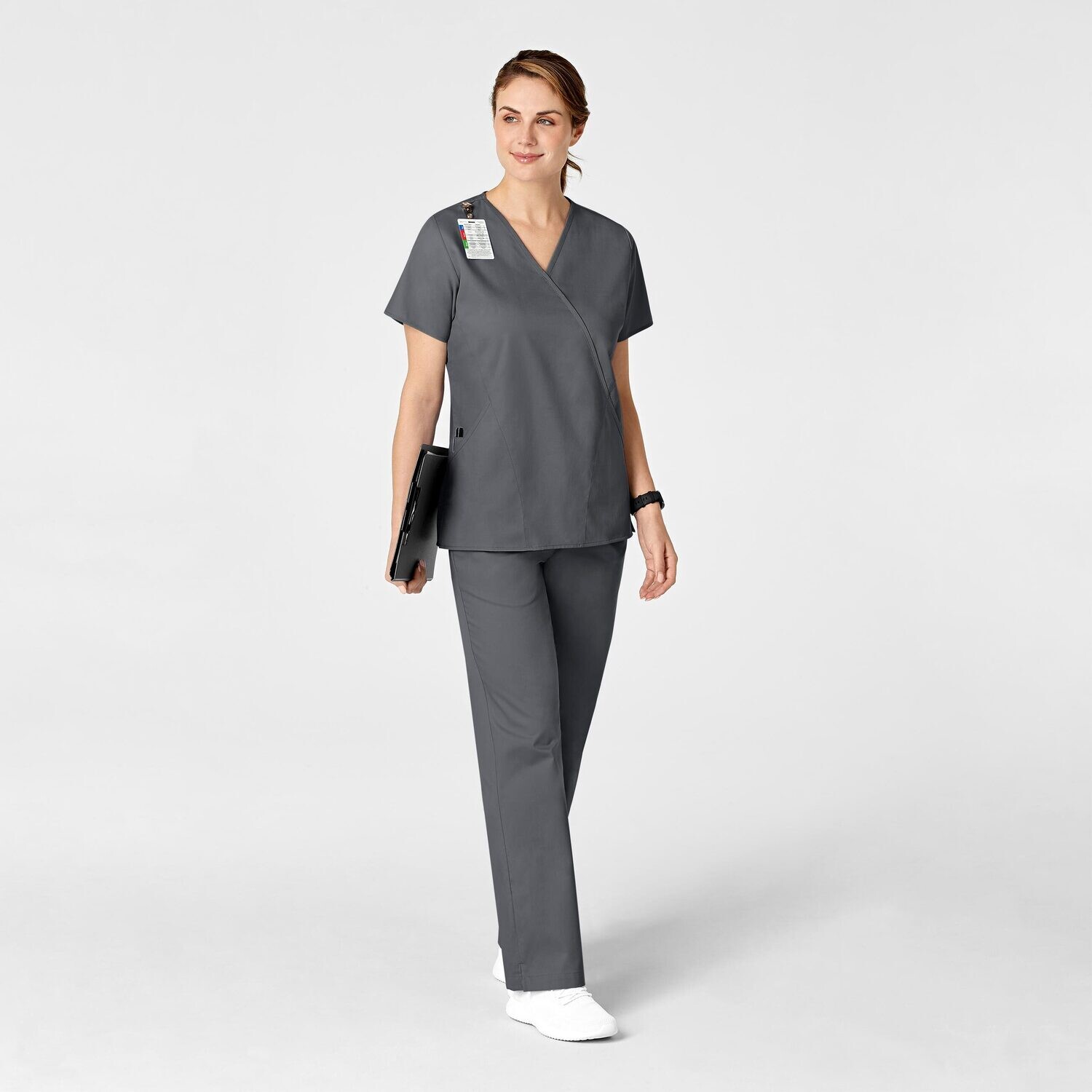 Pantalone donna 502 svasato pewter