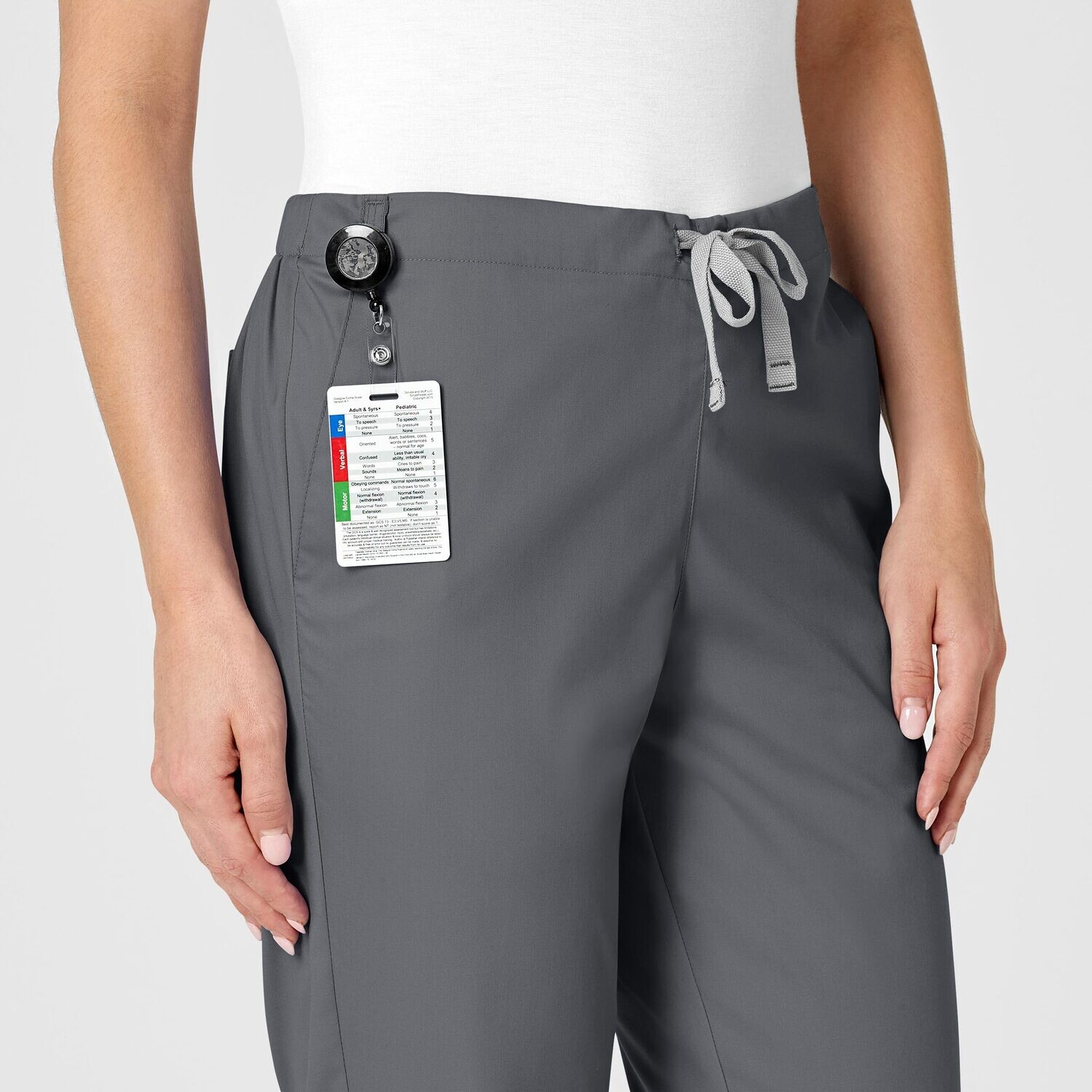 Pantalone donna 502 svasato pewter