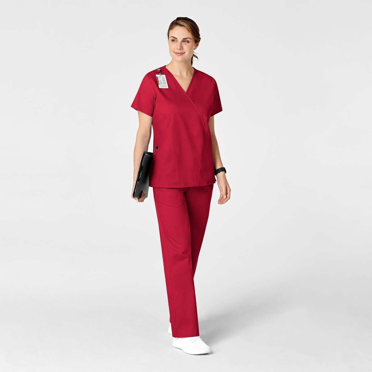Pantalone donna 502 svasato red