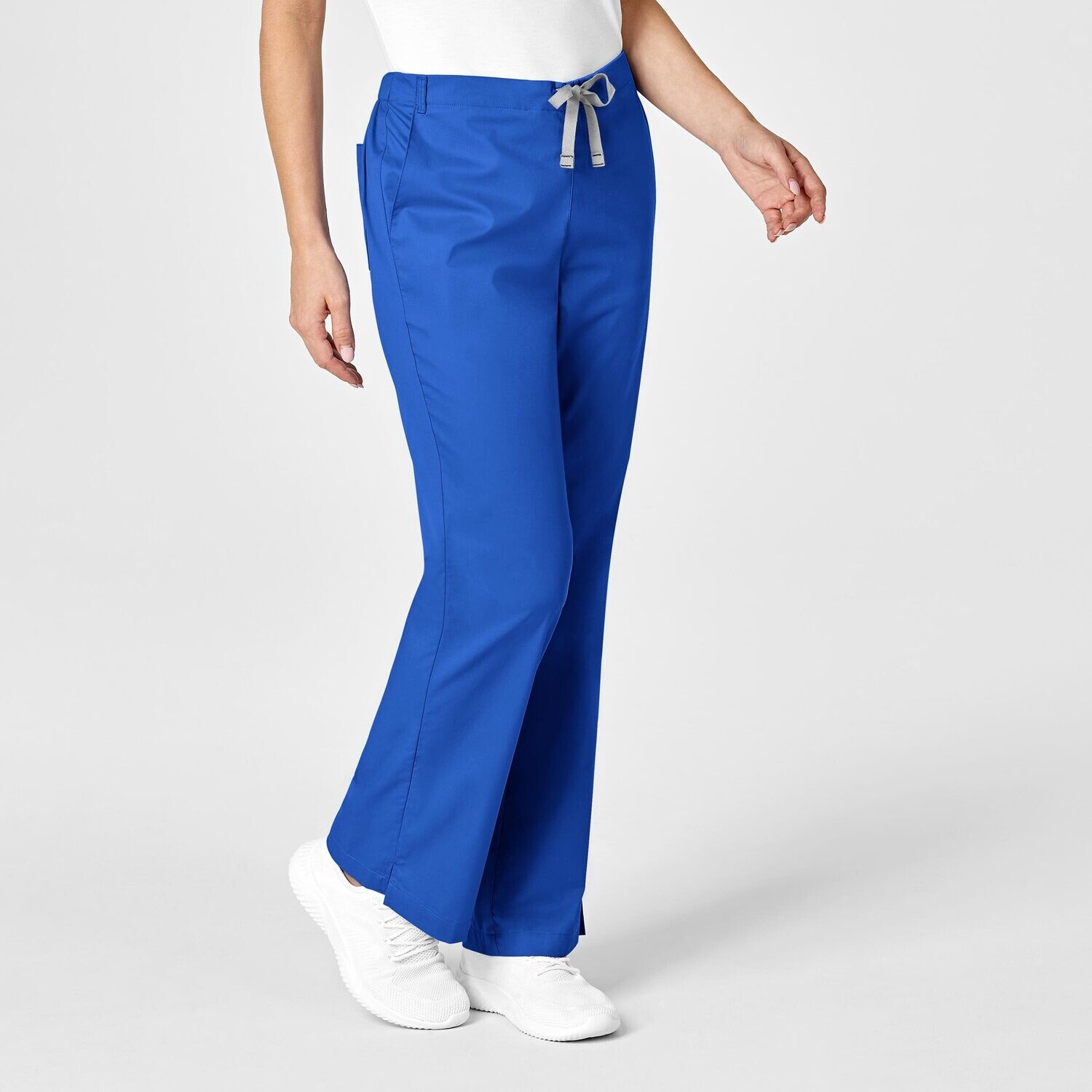 Pantalone donna 502 svasato royal blue