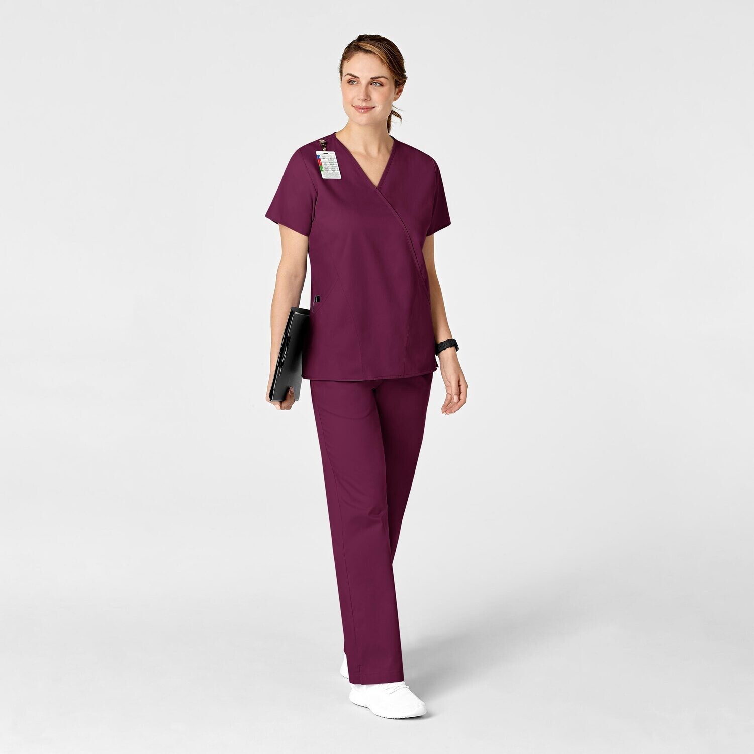 Pantalone donna 502 svasato wine