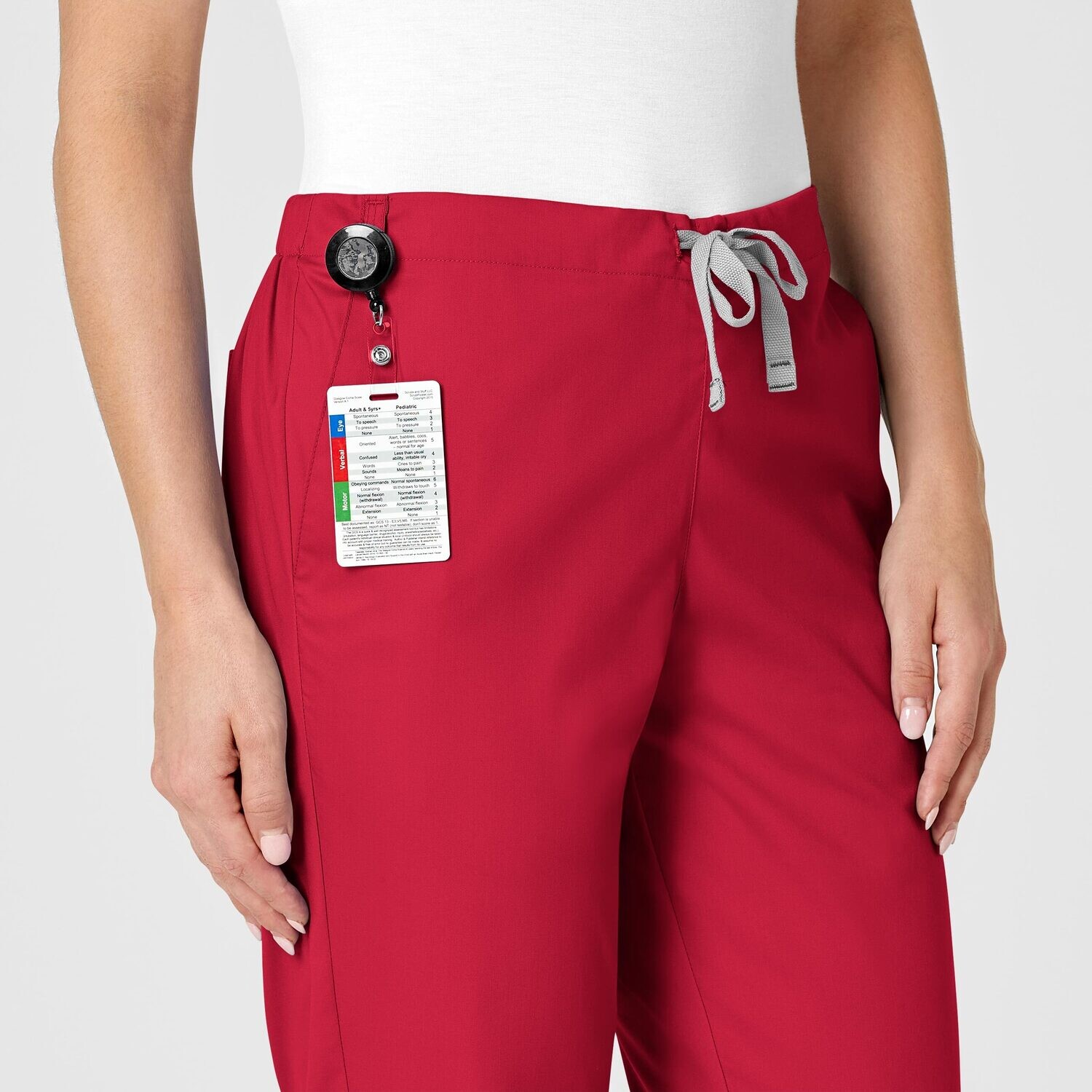 Pantalone donna 502 svasato red