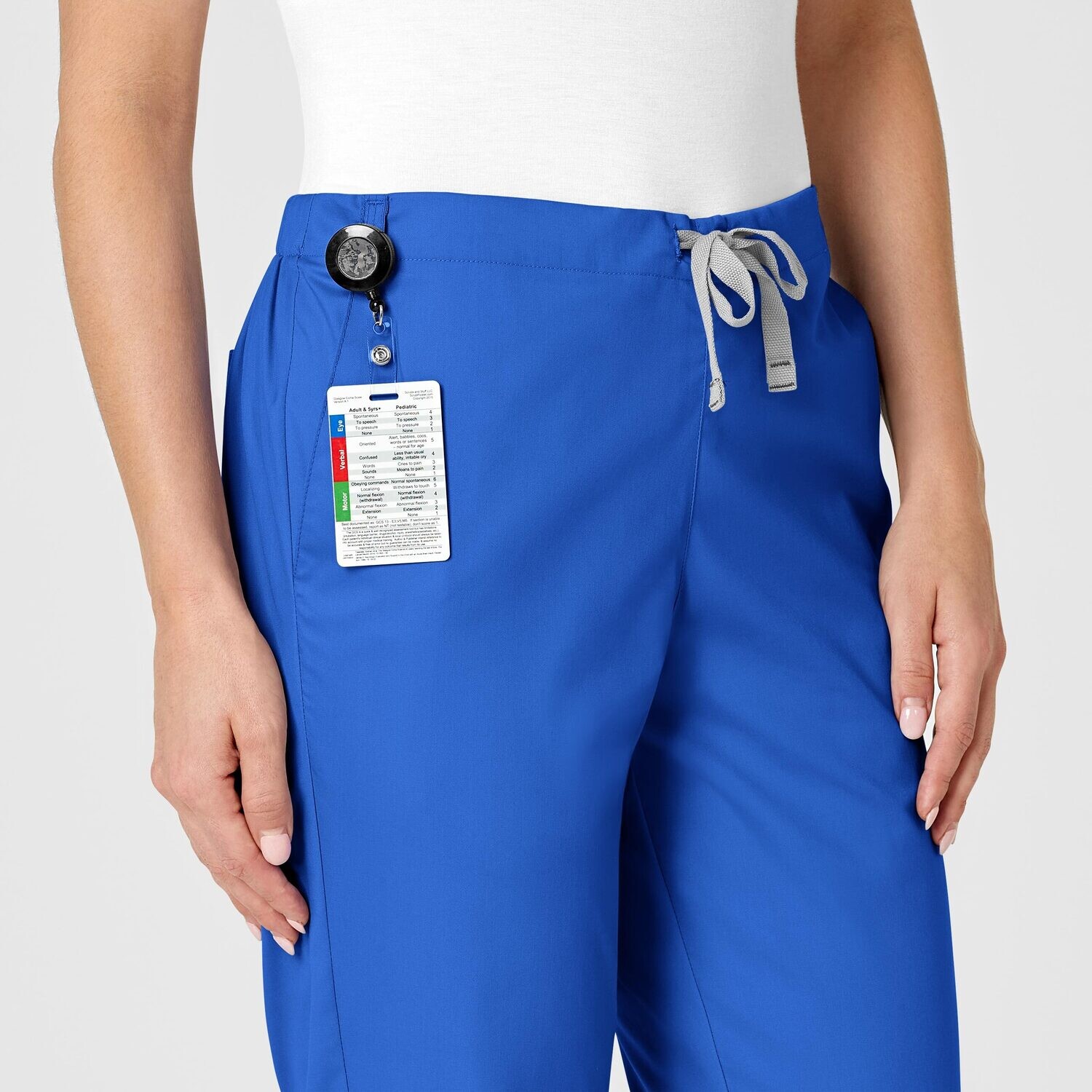 Pantalone donna 502 svasato royal blue