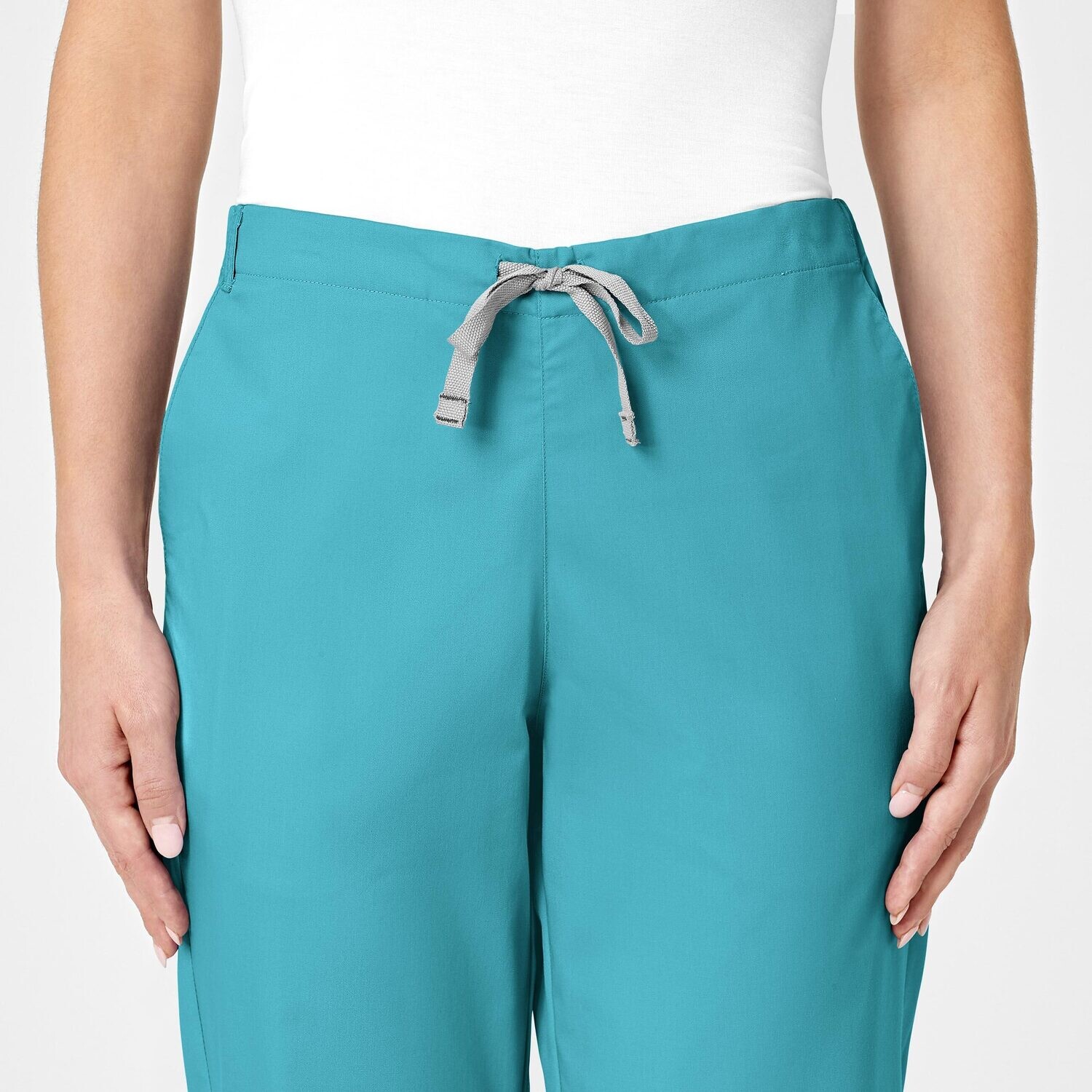 Pantalone donna 502 svasato teal blue
