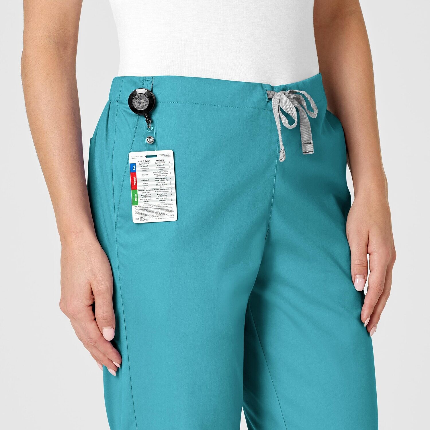 Pantalone donna 502 svasato teal blue