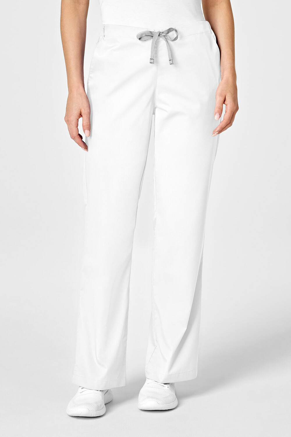 Pantalone donna 502 svasato white