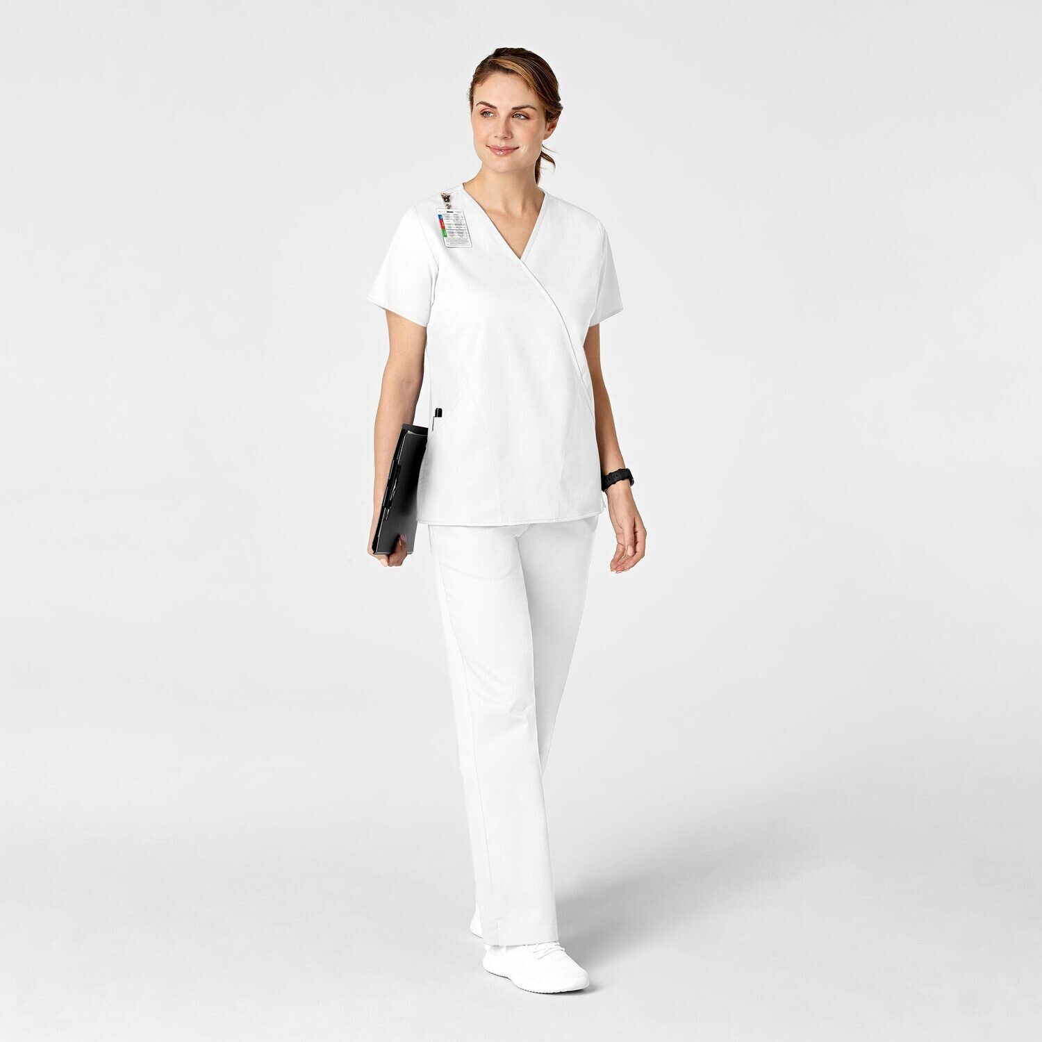 Pantalone donna 502 svasato white