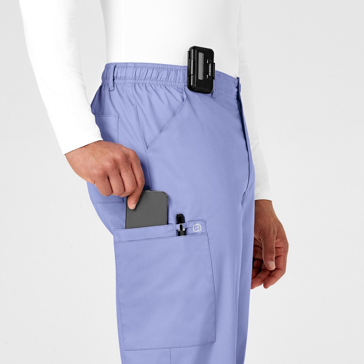 Pantalone uomo 503 cargo ceil blue