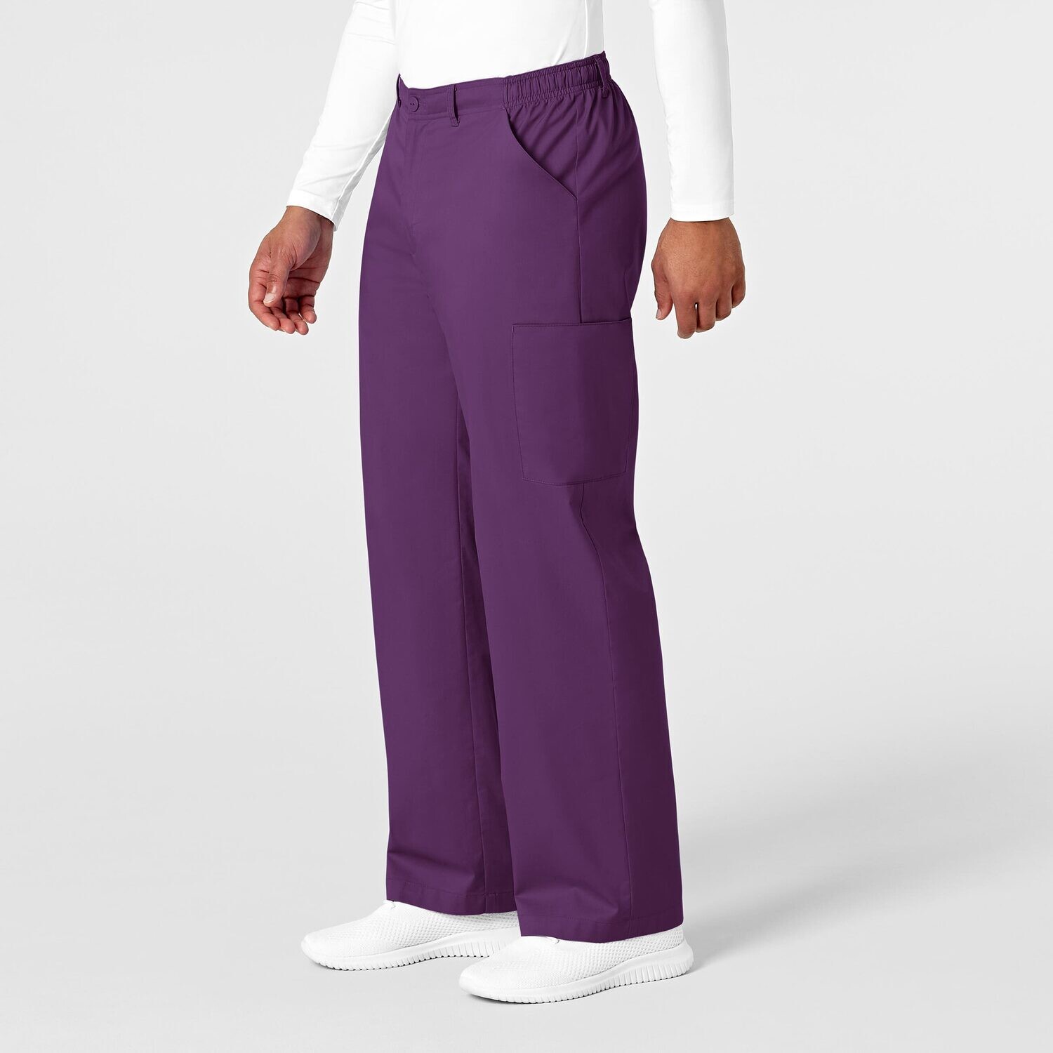 Pantalone uomo 503 cargo eggplant