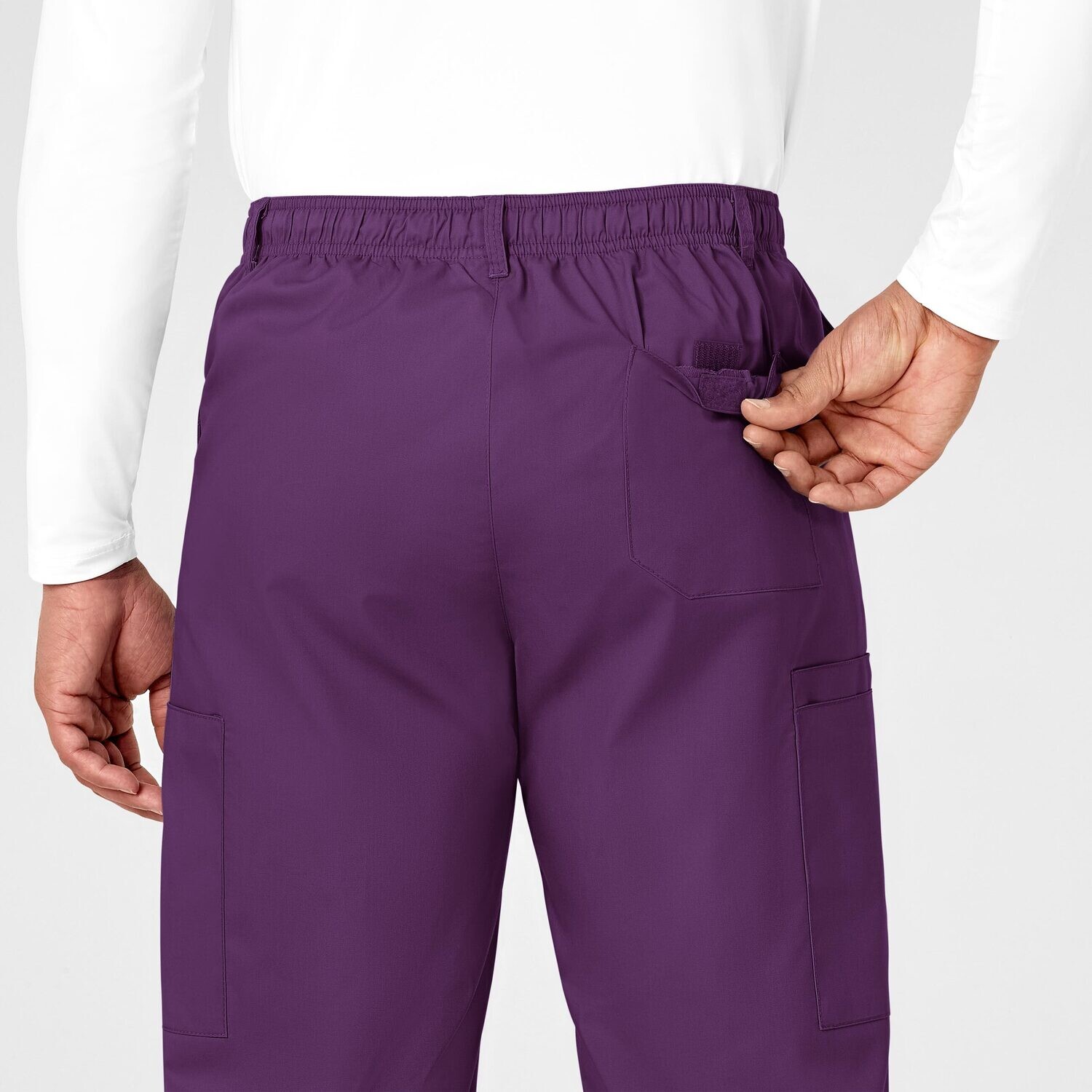 Pantalone uomo 503 cargo eggplant