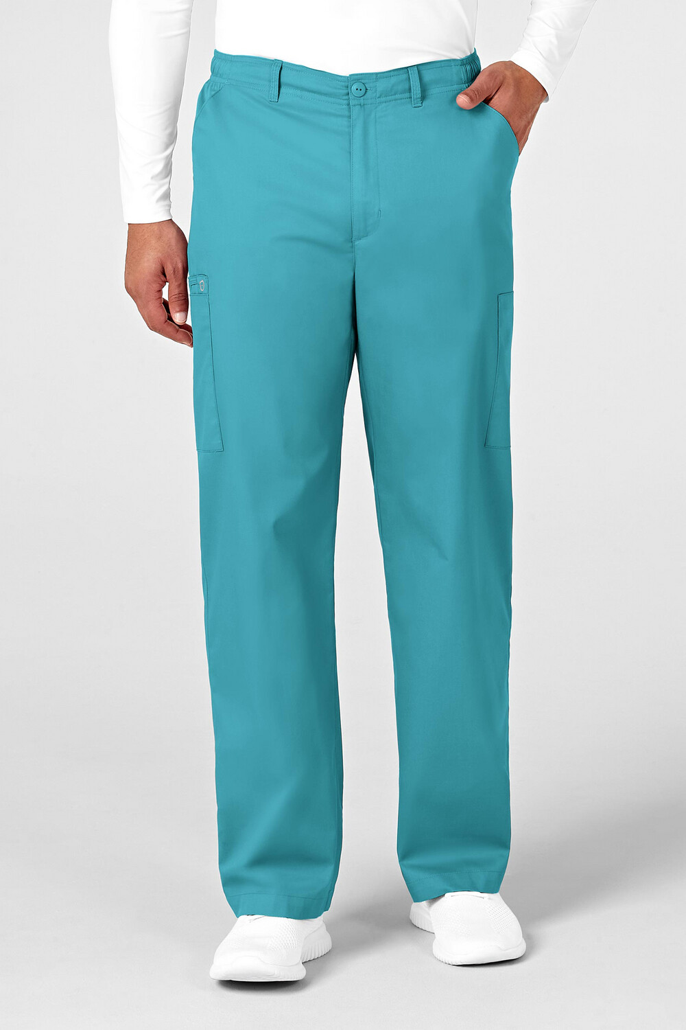 Pantalone uomo 503 cargo teal blue