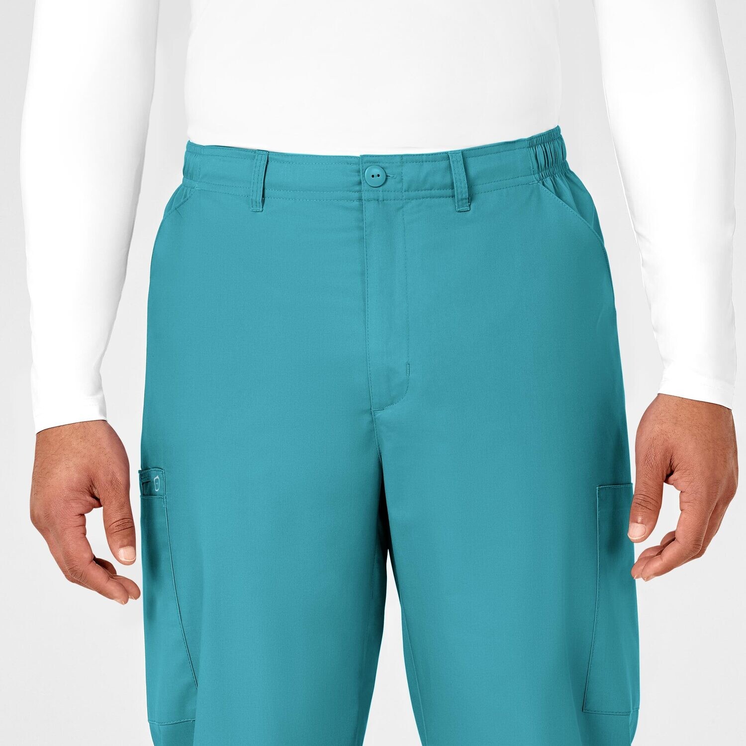 Pantalone uomo 503 cargo teal blue
