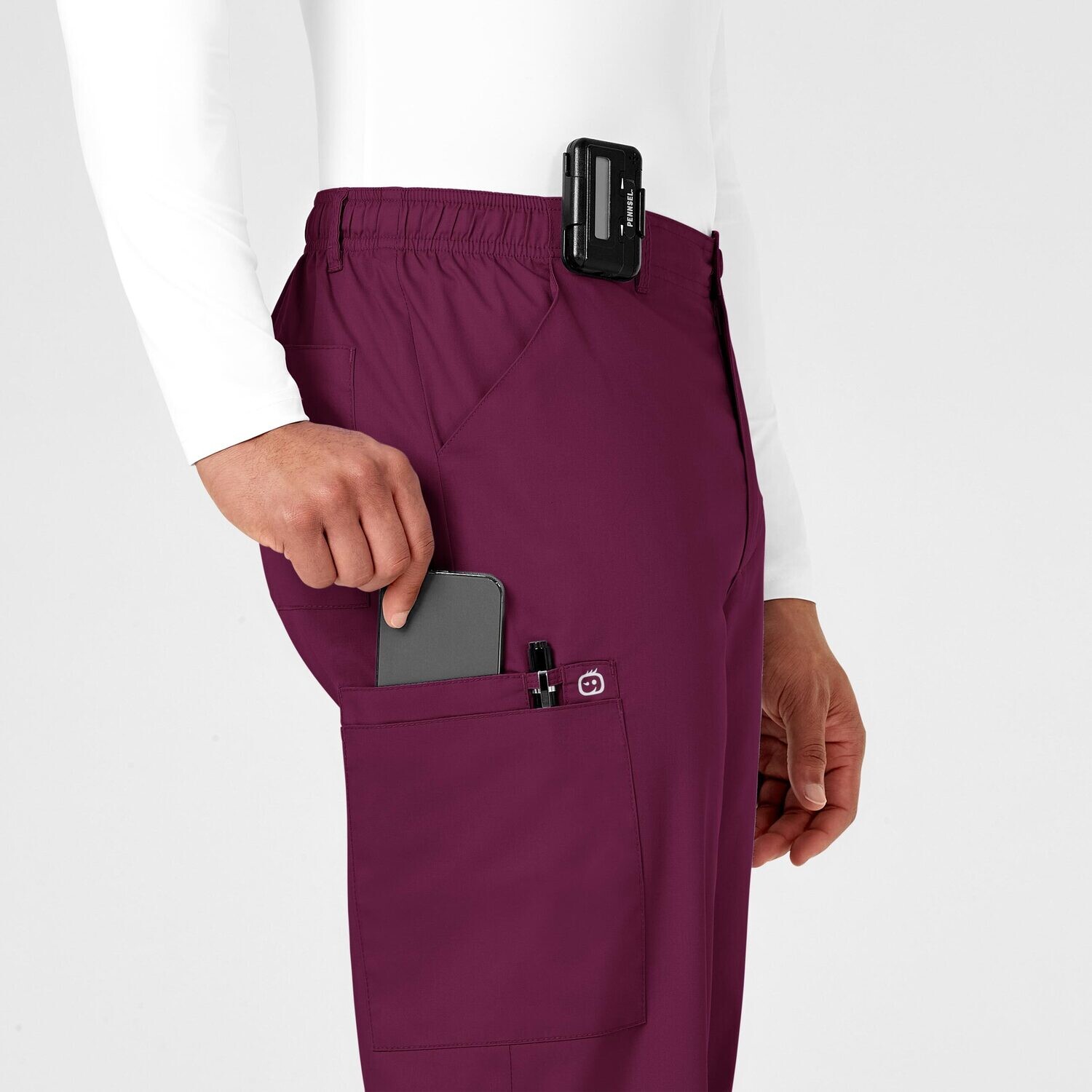 Pantalone uomo 503 cargo wine