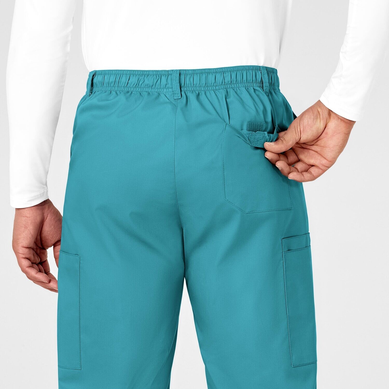 Pantalone uomo 503 cargo teal blue
