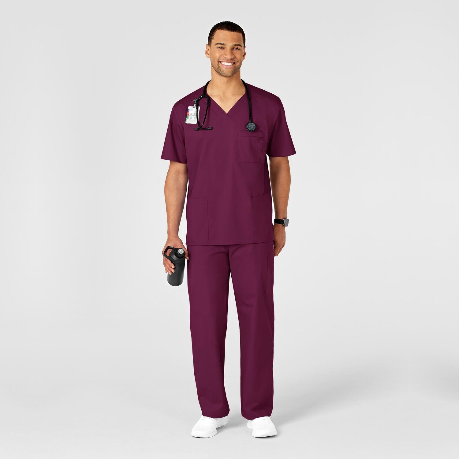 Pantalone uomo 503 cargo wine