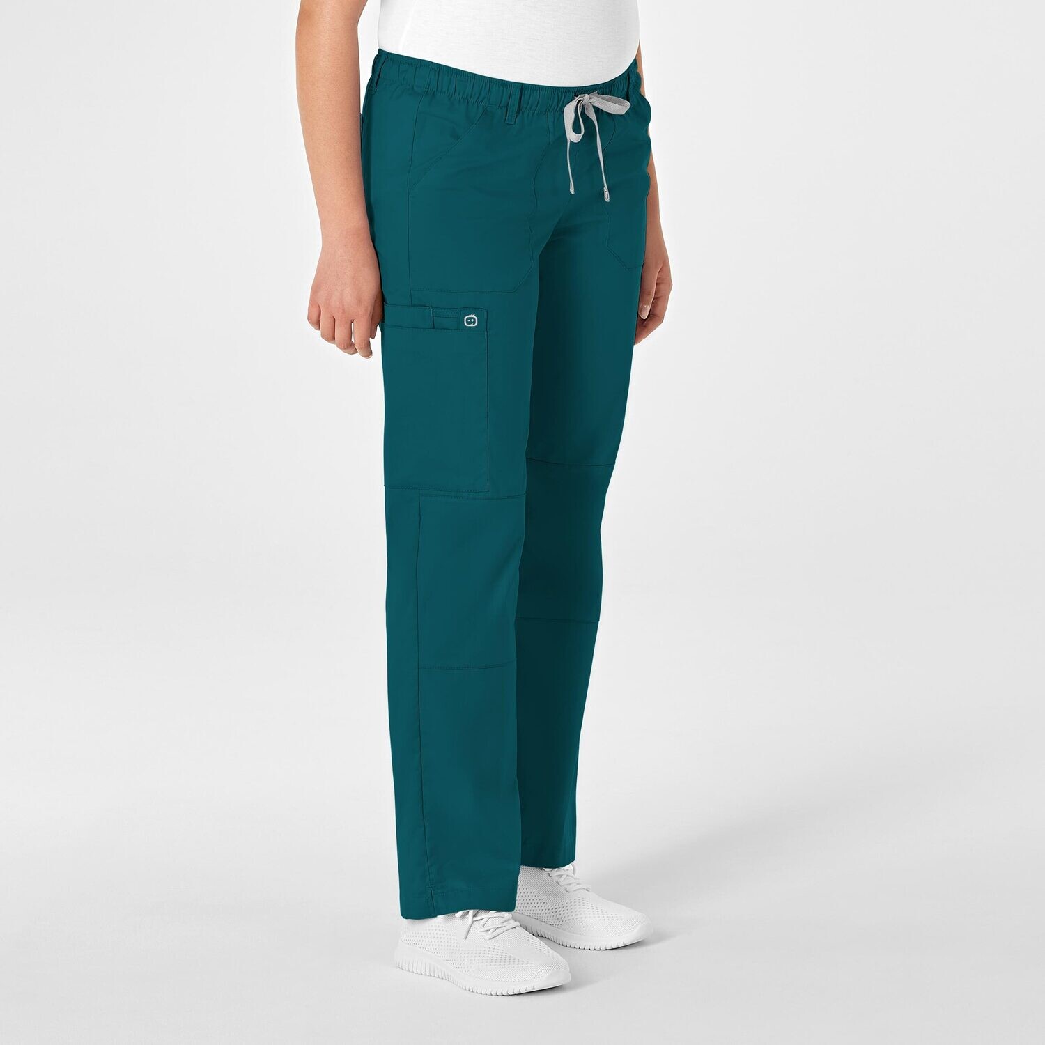 Pantalone donna 504 cargo caribbean blue