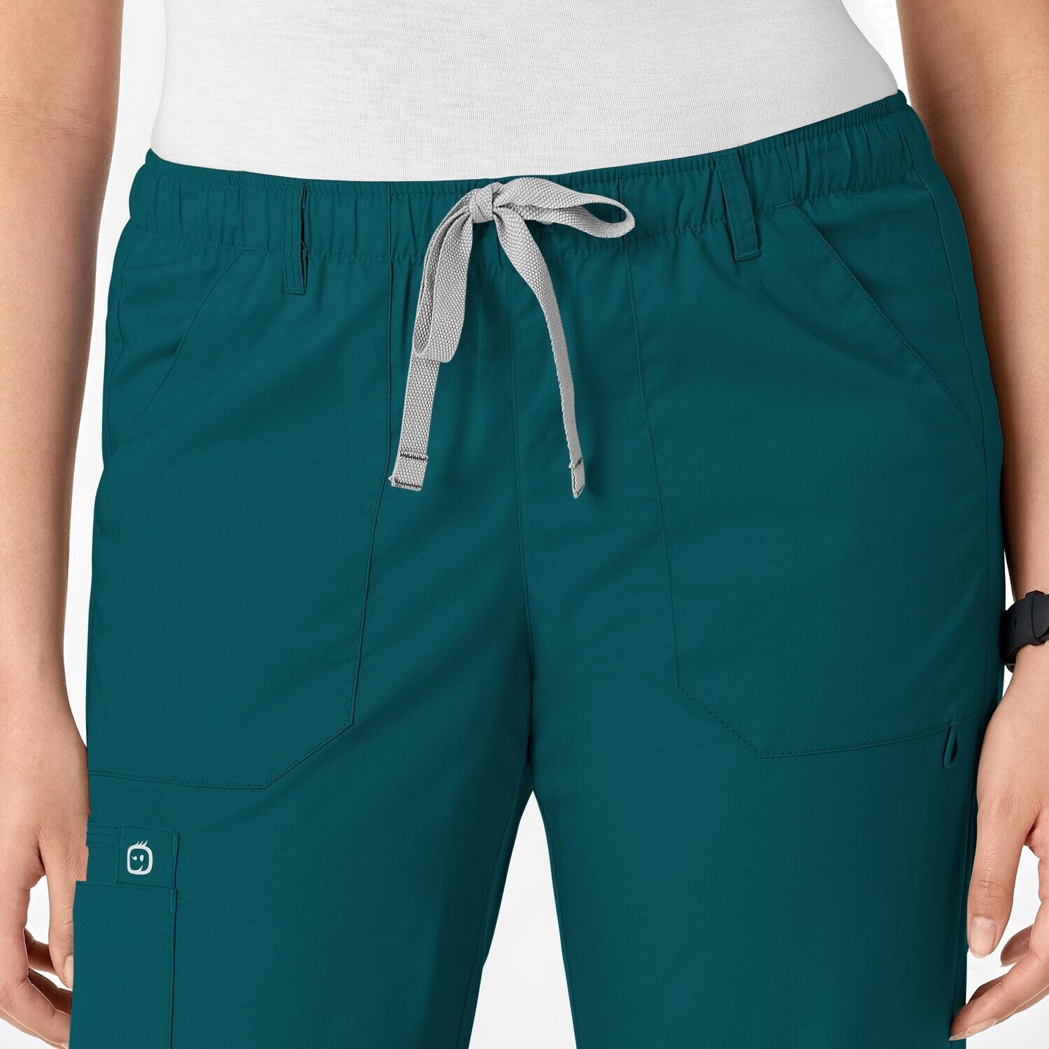 Pantalone donna 504 cargo caribbean blue