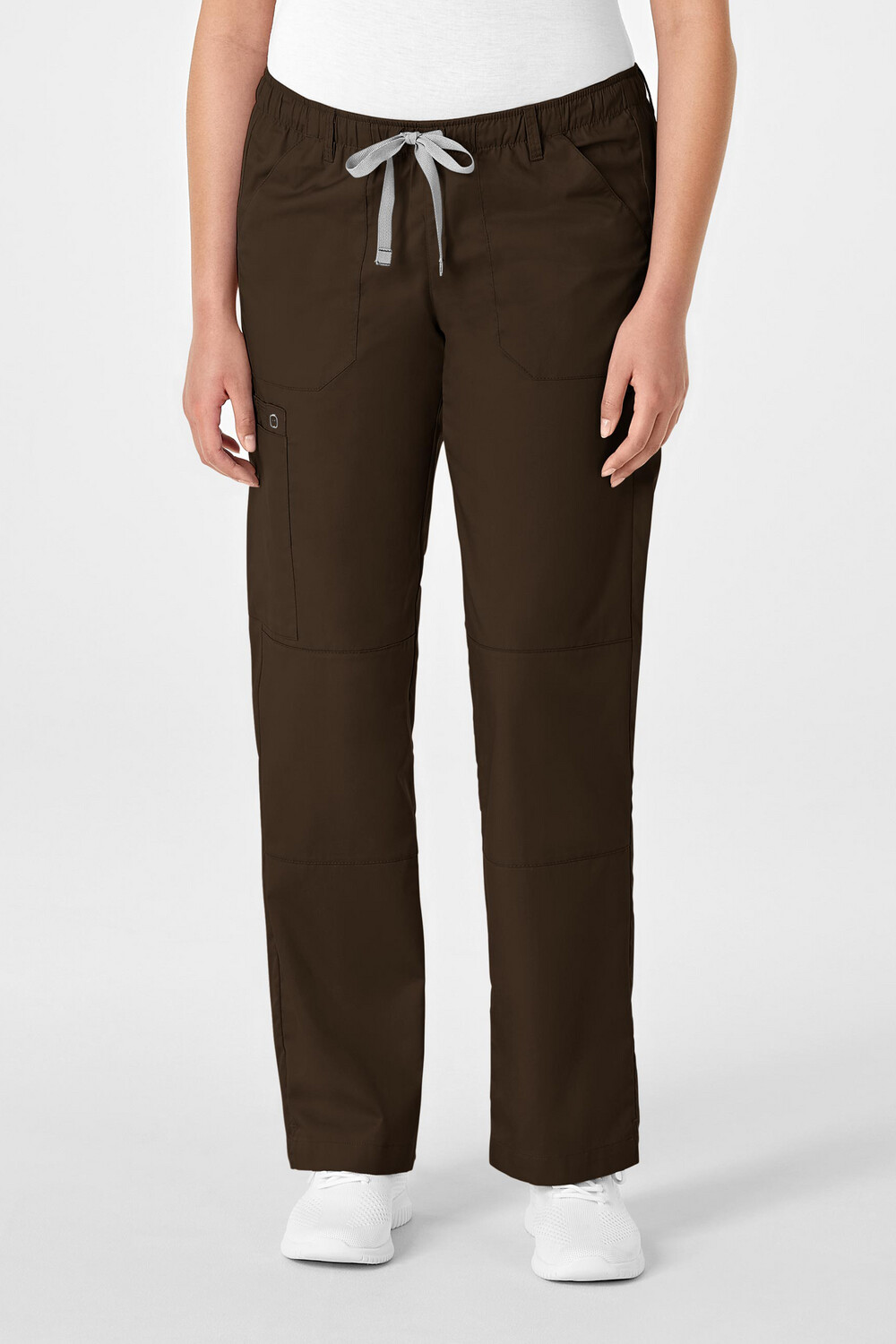 Pantalone donna 504 cargo chocolate