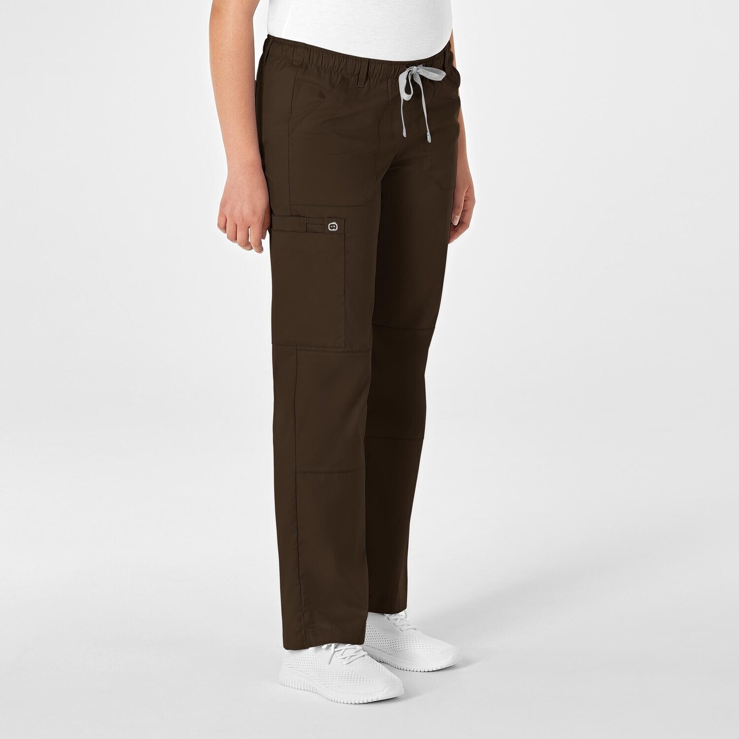 Pantalone donna 504 cargo chocolate